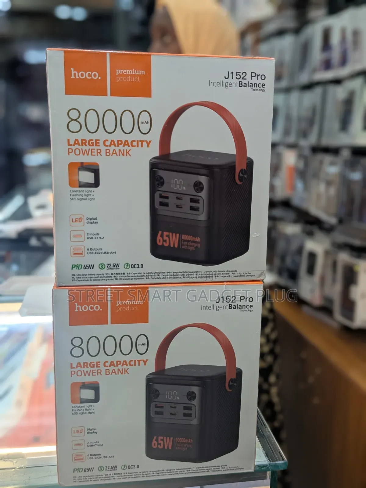Hacco 80.000mah 65watts Power Bank