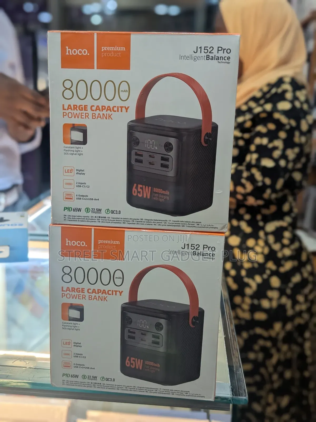 Hacco 80.000mah 65watts Power Bank