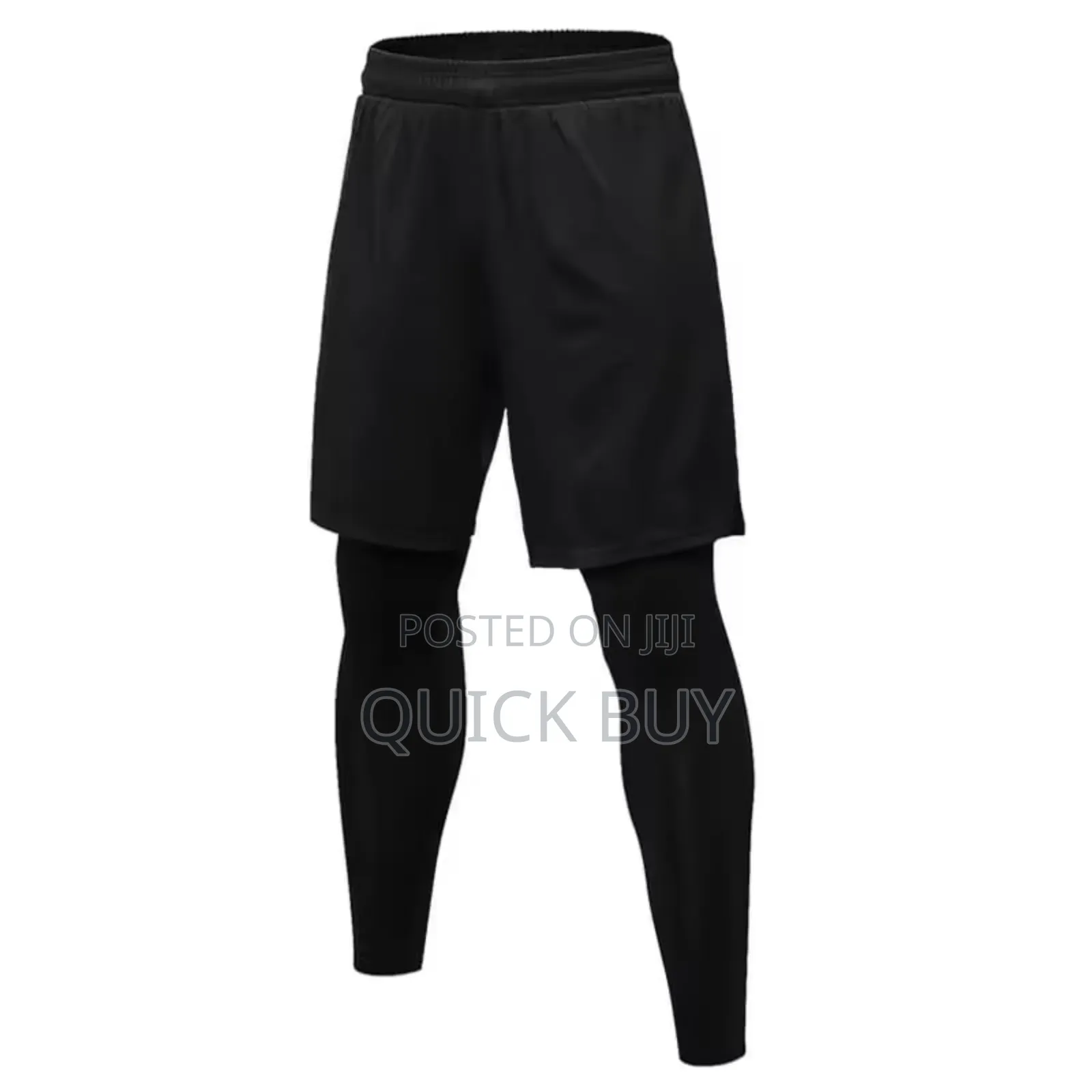 2in1 Men and Women Tights and Shorts Exercise or Gym Wear
