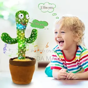 Dancing Cactus" Toy, an Interactive Plush Toy Popular for Children