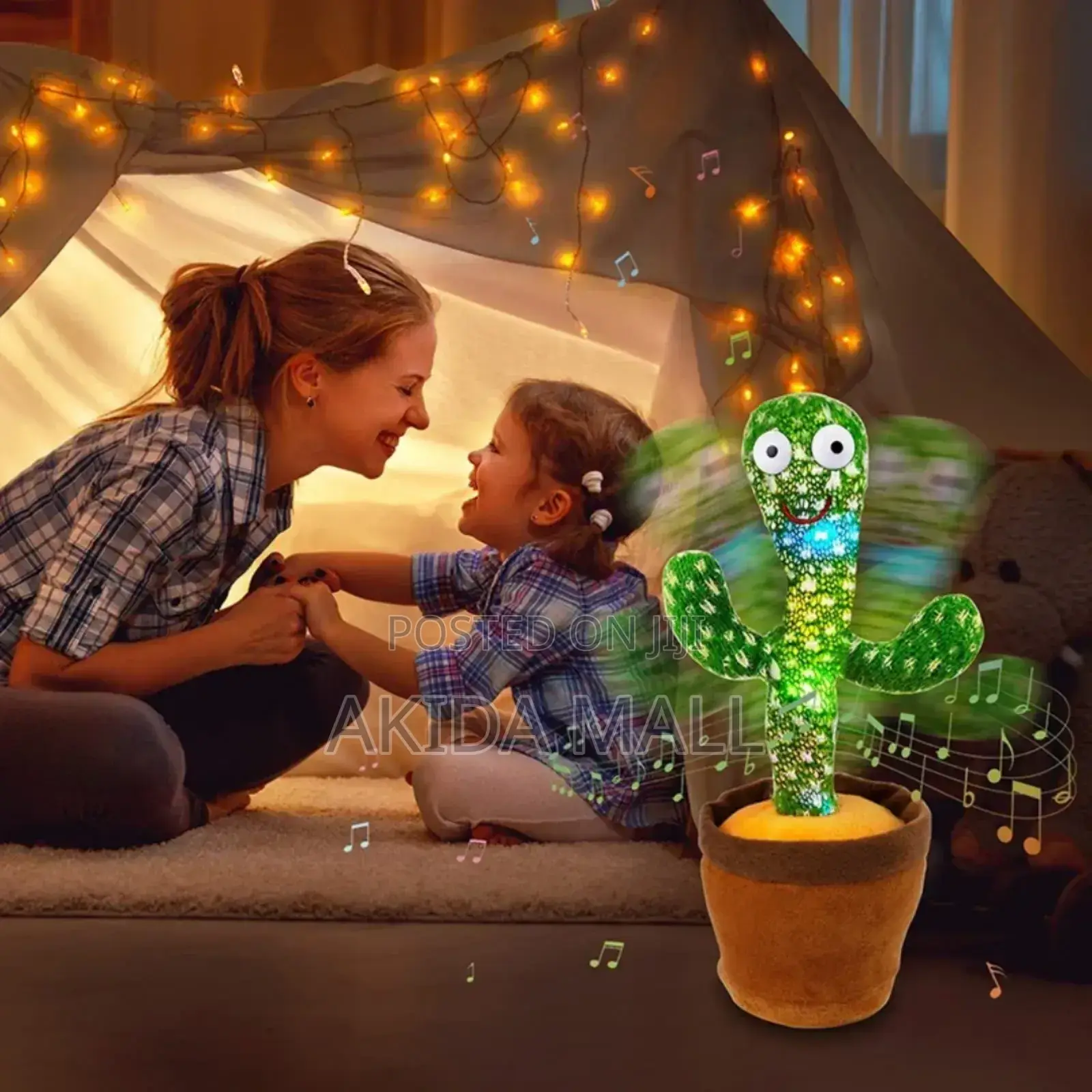 Dancing Cactus" Toy, an Interactive Plush Toy Popular for Children