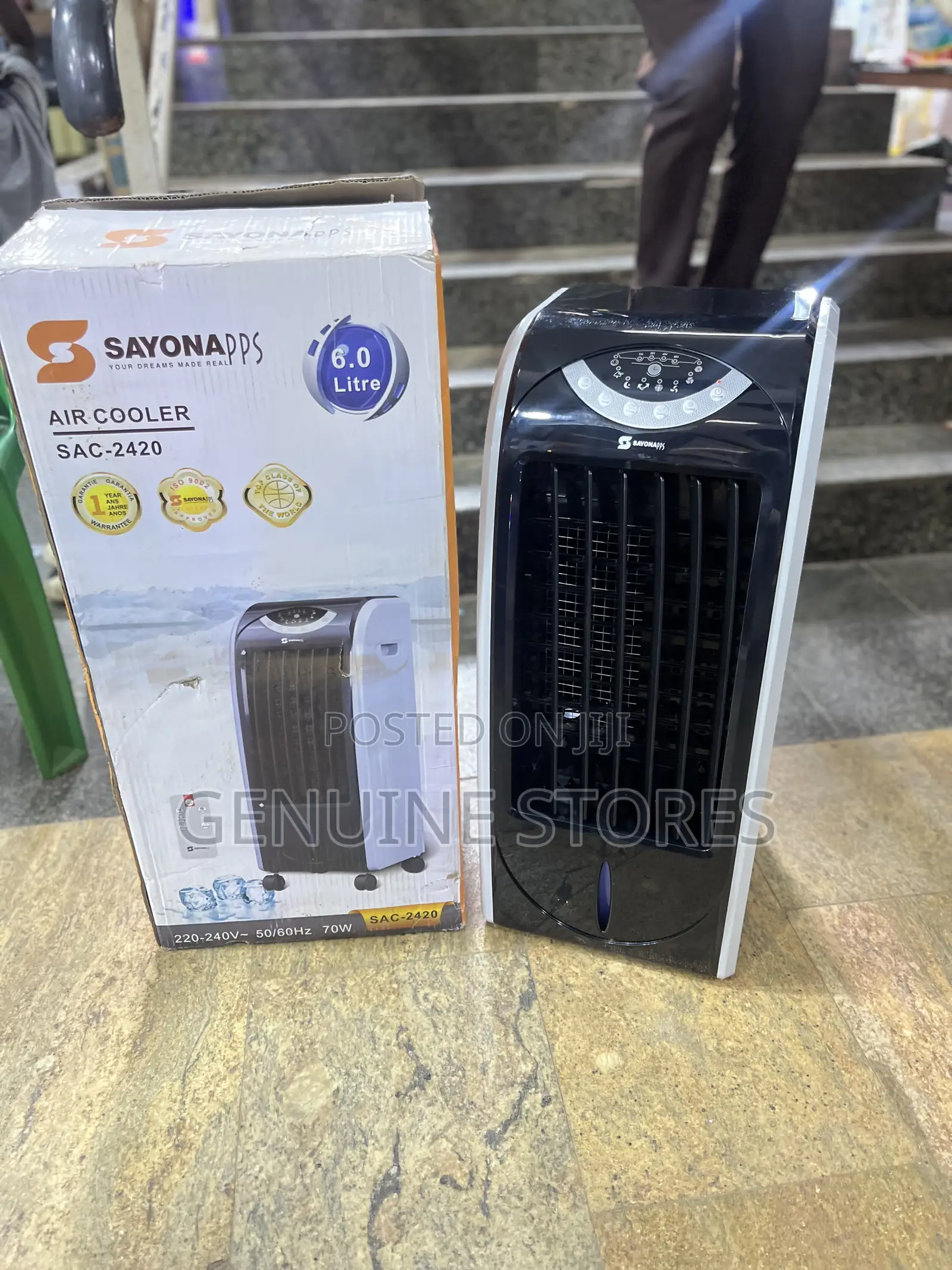 Sayona Portable Air Cooler of 6 Litres /Ac