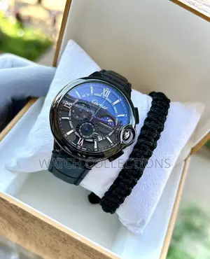 Leather Cartier Watches