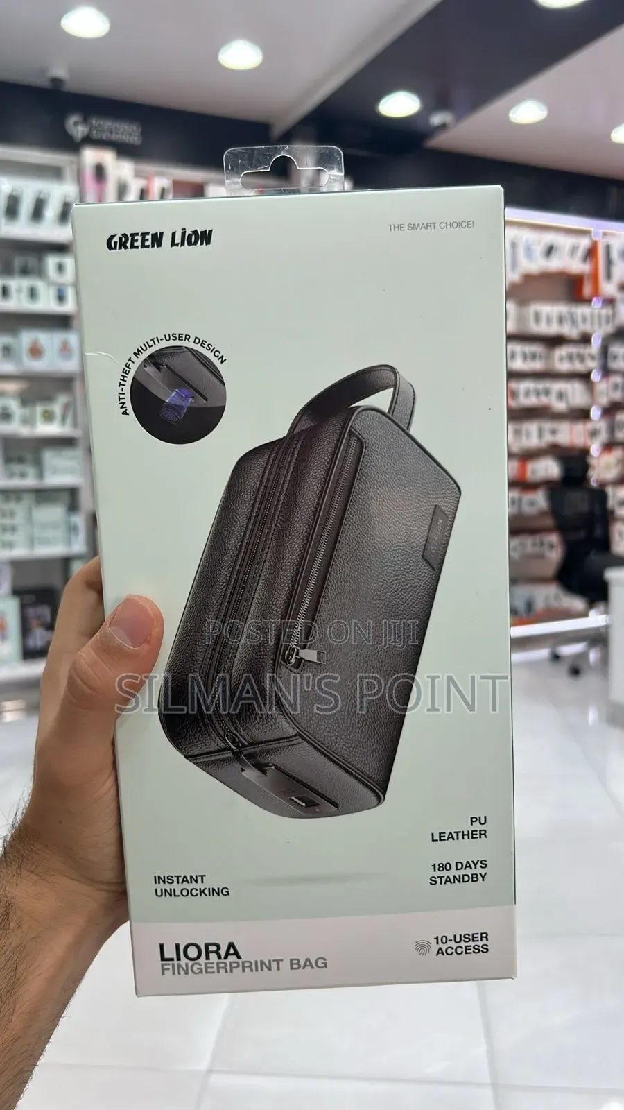 Green Lion Liora Fingerprint Bag