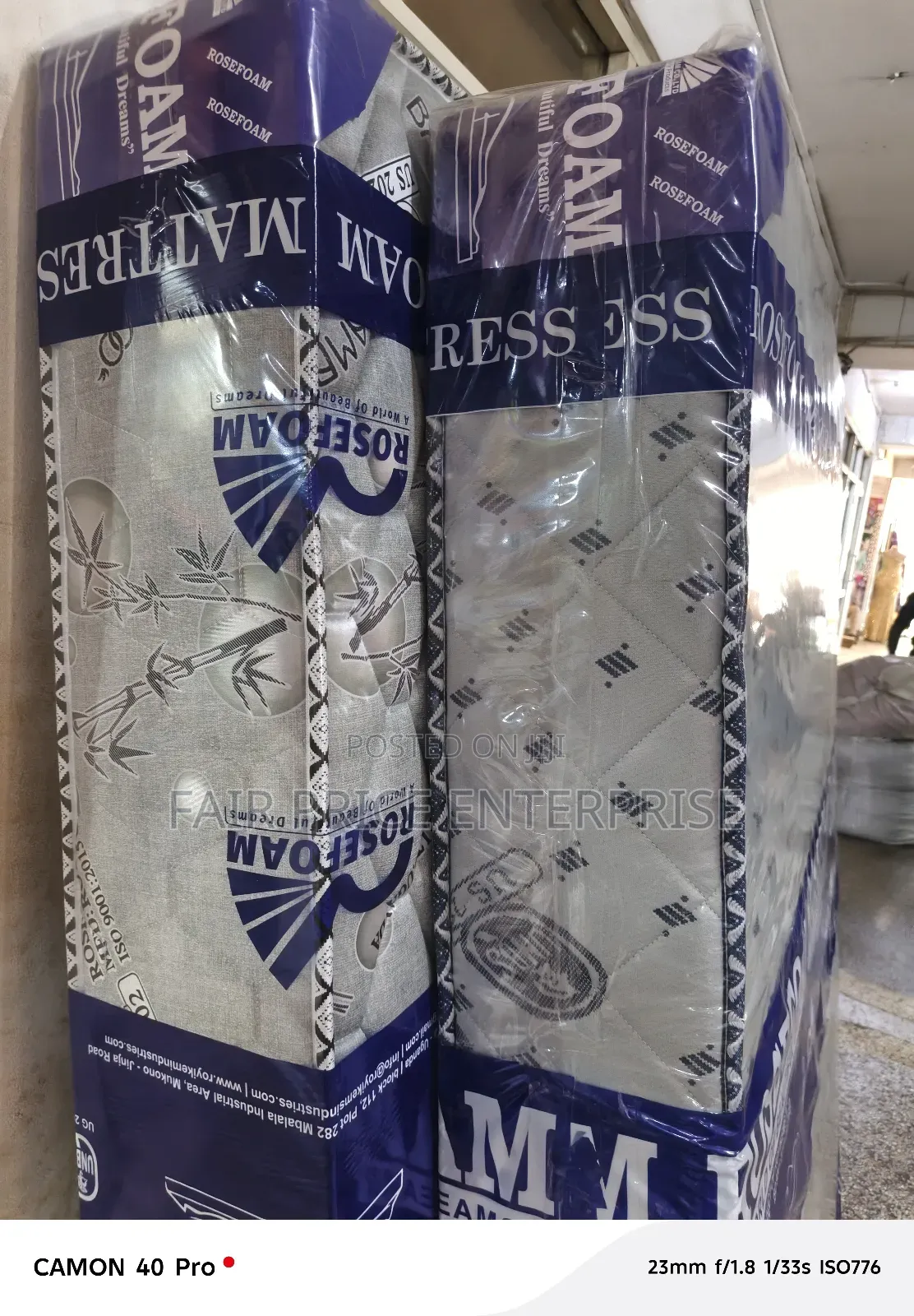 Mattress 5x6x6 Inche Super Density Rosefoam