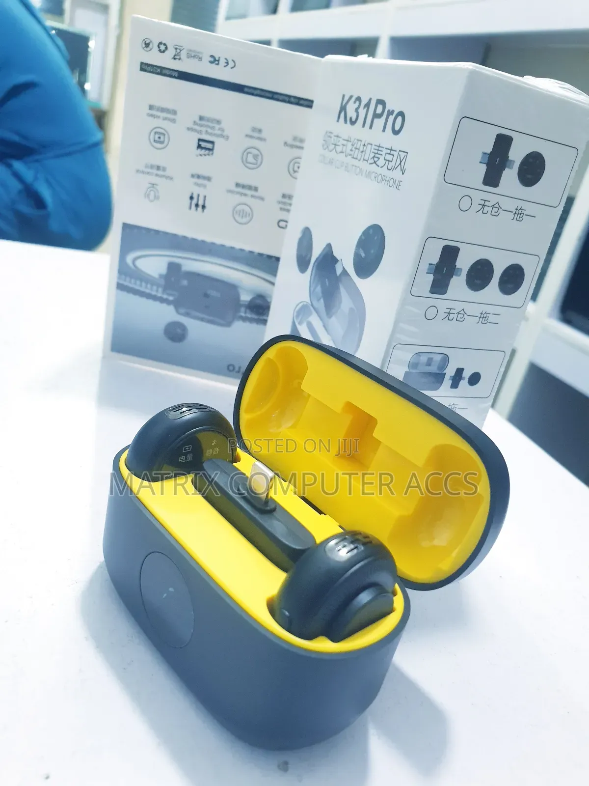 Pro Collar Button Microphone