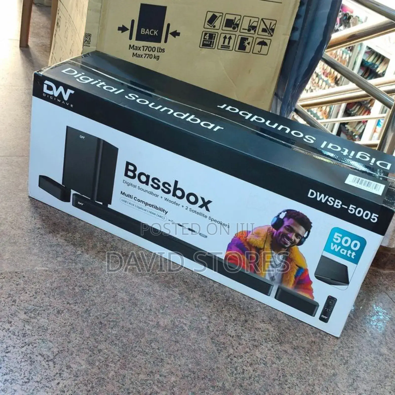 Digiwave Bassbox 500w Digital Soundbar