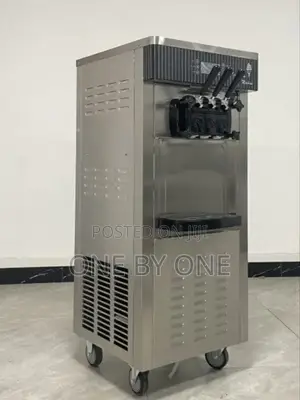Soft Serve 3 Flavors Commercial Ice Cream Machine.