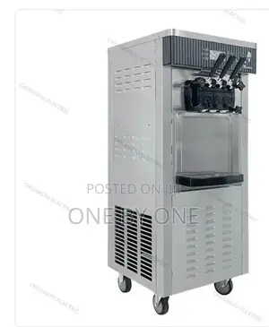Soft Serve 3 Flavors Commercial Ice Cream Machine.