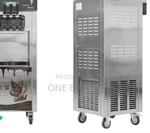 Soft Serve 3 Flavors Commercial Ice Cream Machine.