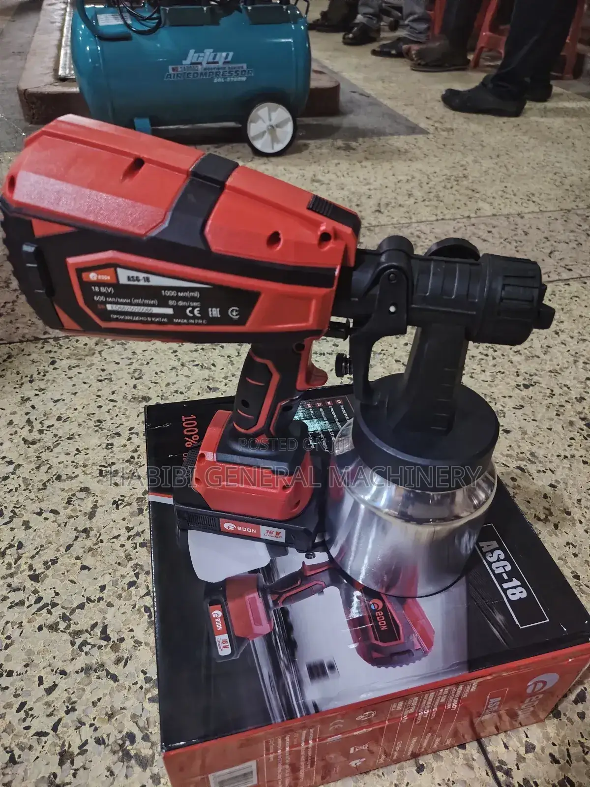 Edon Cordless Electric Spray Gun(Painters)