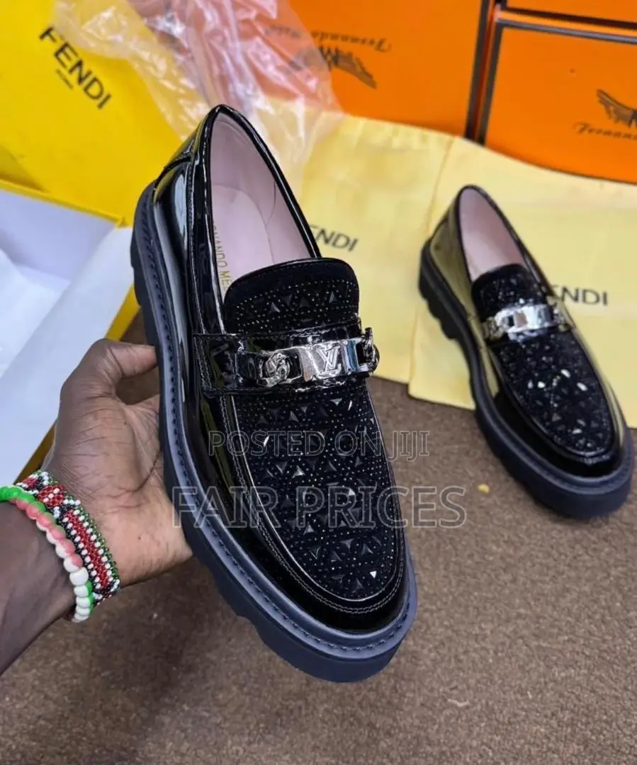 Versace Bigsole Shinny Loafers