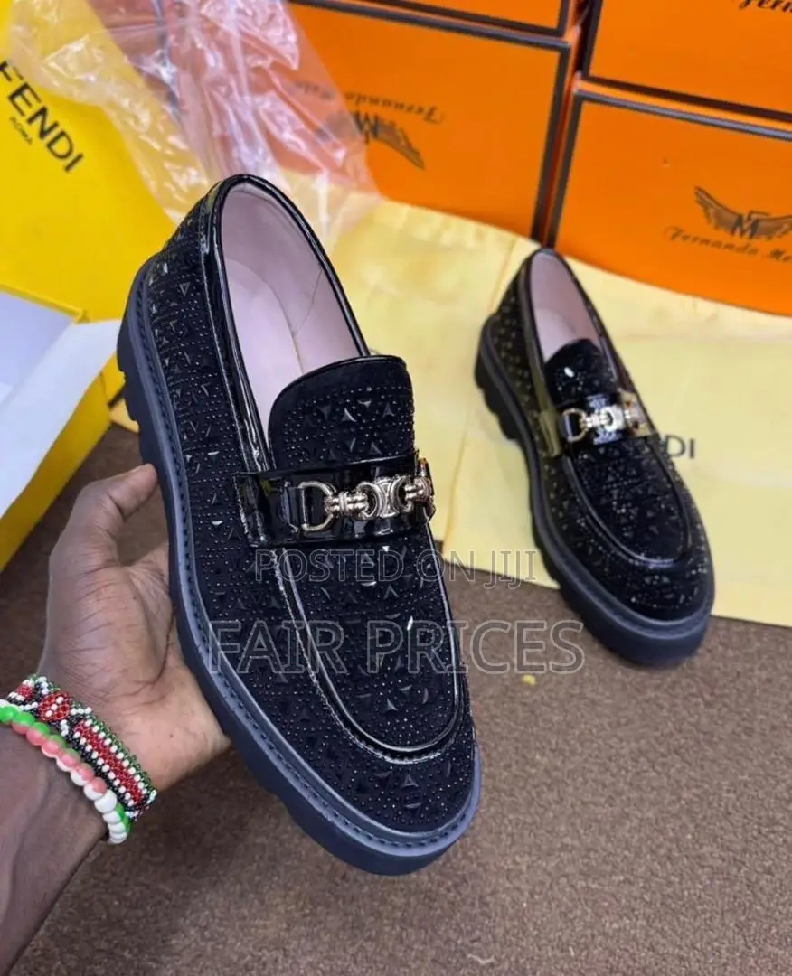 Versace Bigsole Shinny Loafers