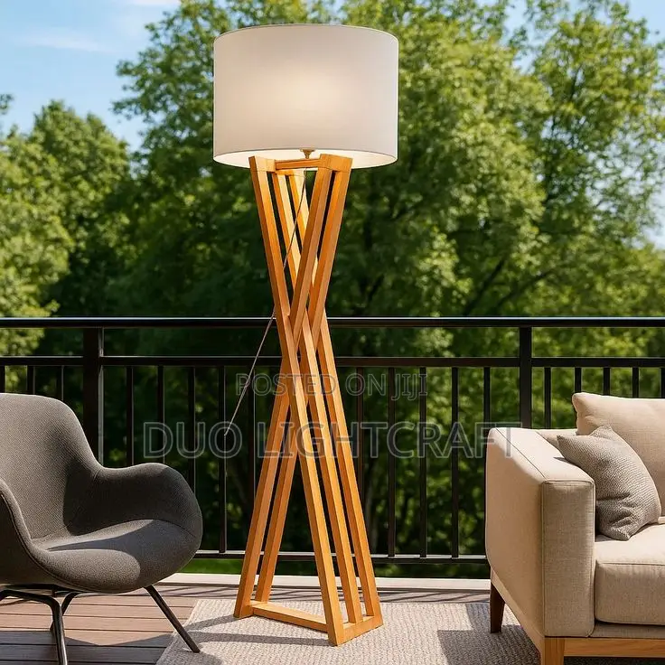 Wooden Stand Floor Lamps