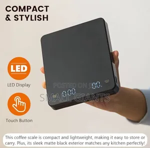 High Precision 3 Units Mini Digital Coffee Scale