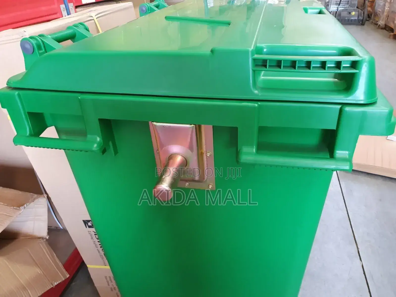 660litres Commercial And Public Wastebin Dustbin With Strong Wheels