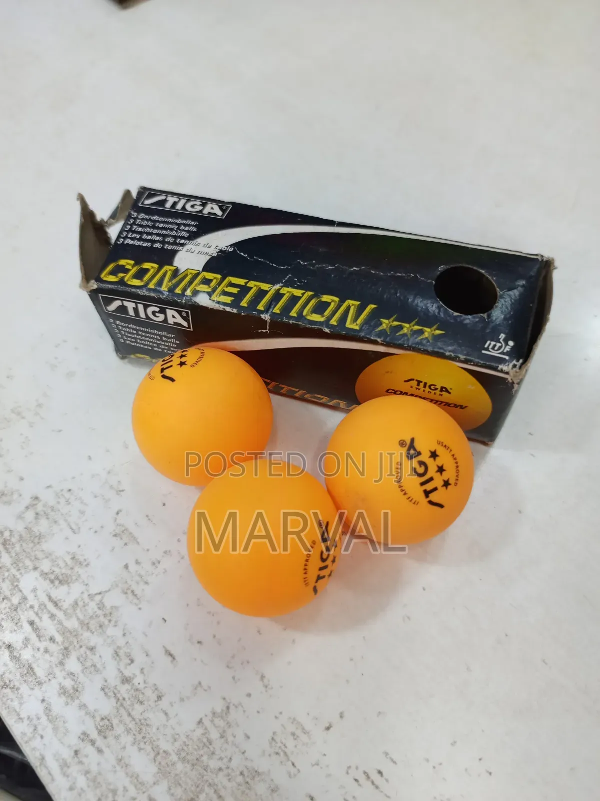 3-Star Table Tennis Balls