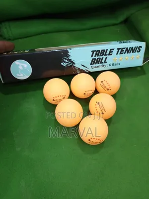 6pc Set of Table Tennis Balls