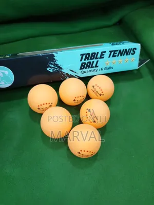 6pc Set of Table Tennis Balls