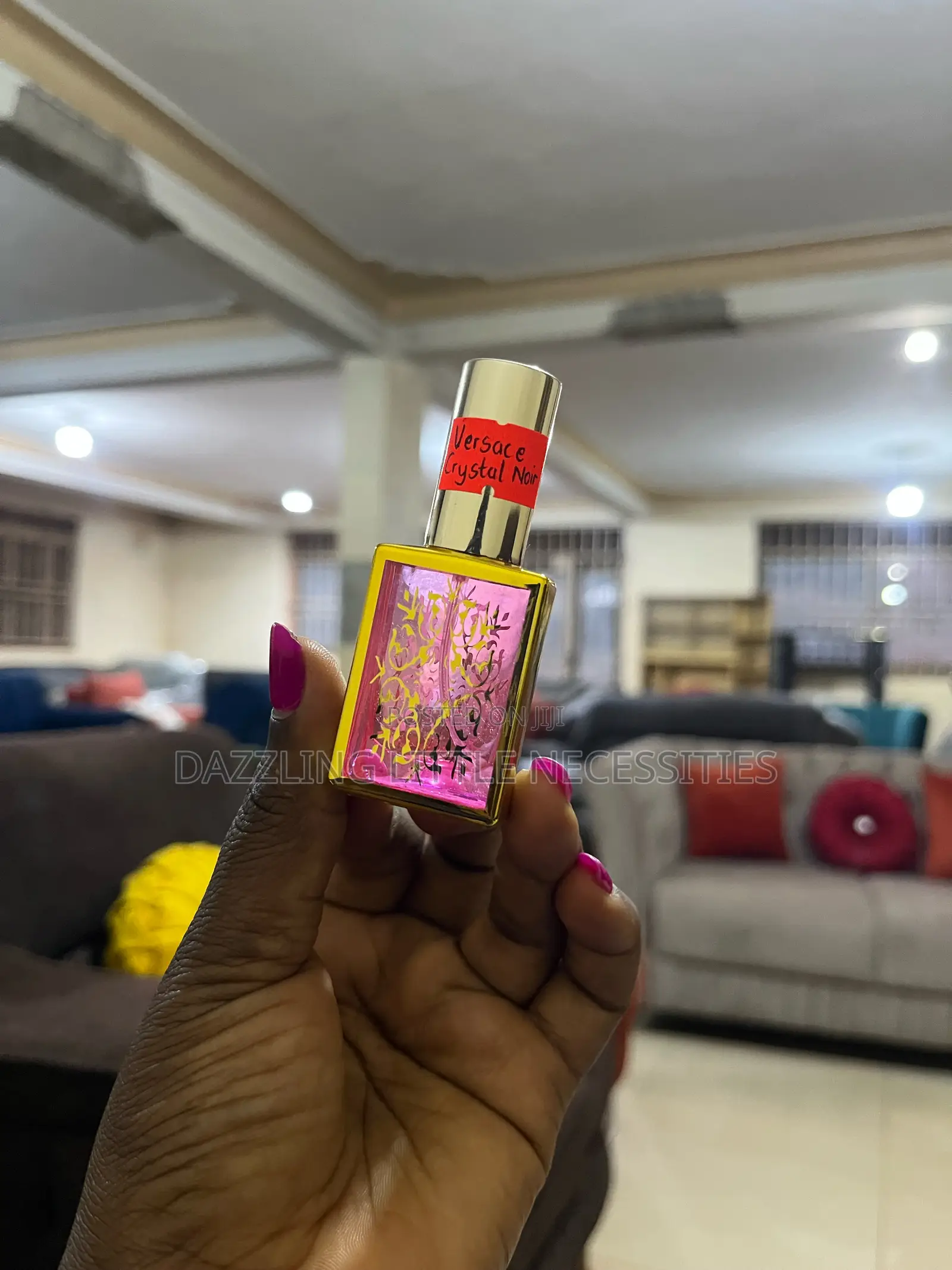 Versace Crystal Noir Perfume Oil for Women - 12mls
