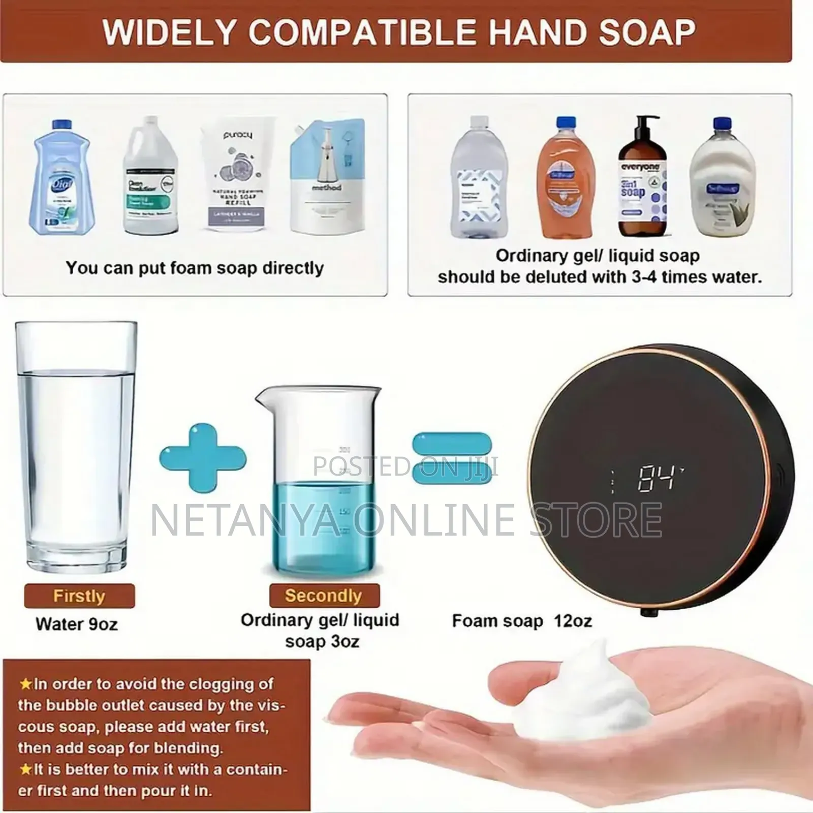 Automatic Digital Soap Dispenser