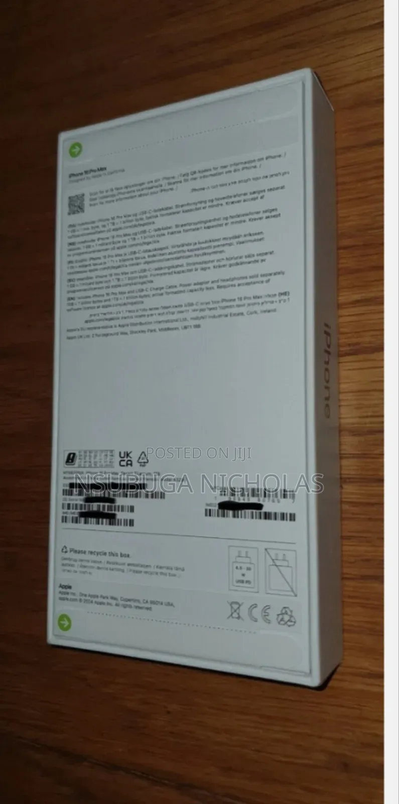 New Apple iPhone 16 Pro Max 1 TB White