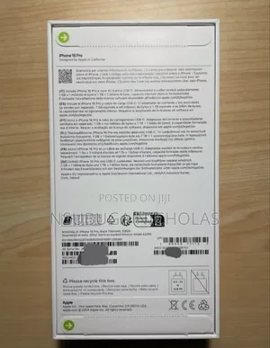 New Apple iPhone 16 Pro 128 GB Black