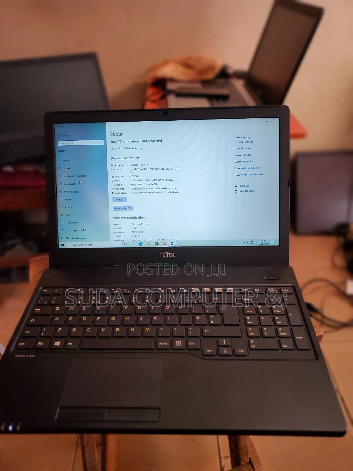 Laptop Fujitsu Lifebook A555 4GB Intel Core I3 HDD 500GB