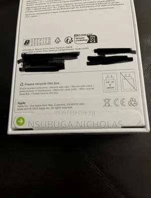 New Apple iPhone 16 Pro 512 GB White