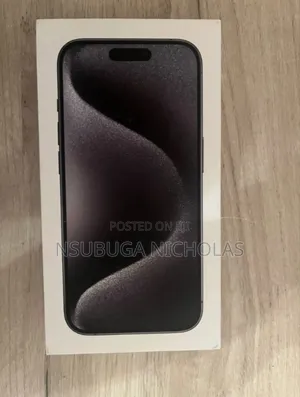 New Apple iPhone 15 Pro 512 GB Black
