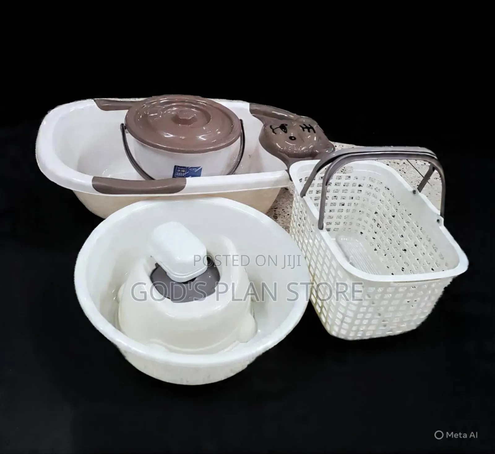 6pcs Baby Basin Set New Baby Basin Set
