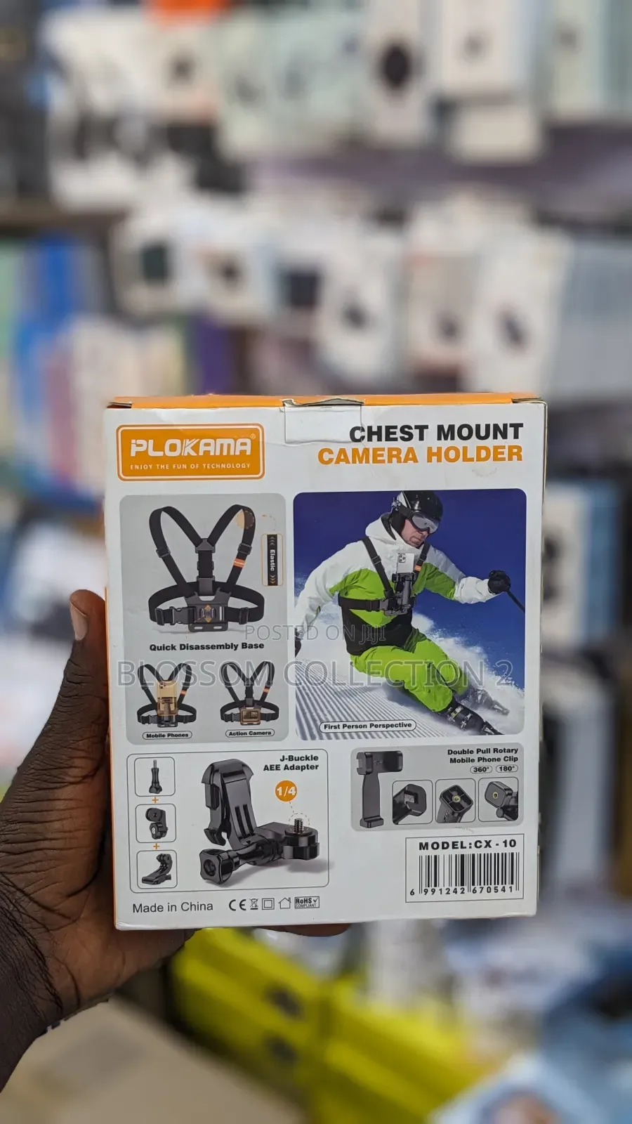 Plokama Cx-10 Chest Mount Camera Holder Chest Support Harness Mount