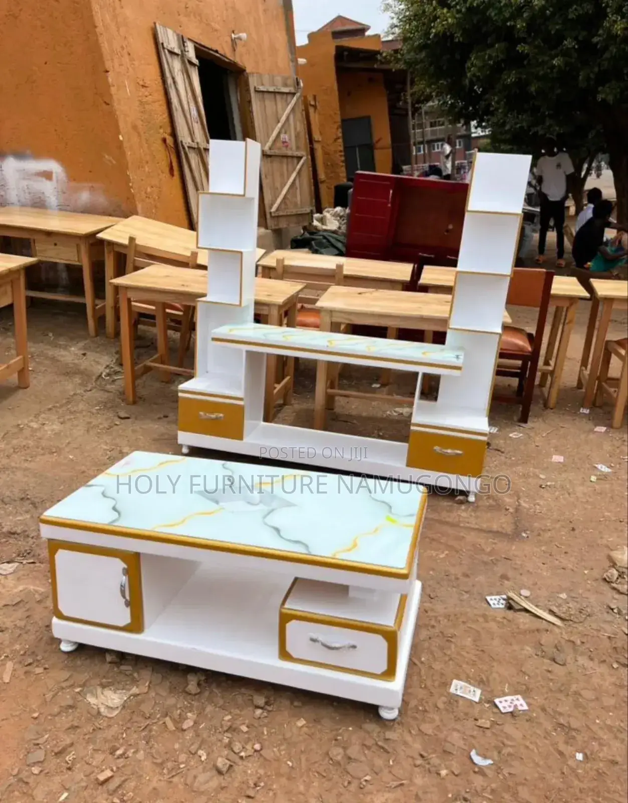 Standard Tv Stand With a Center Table