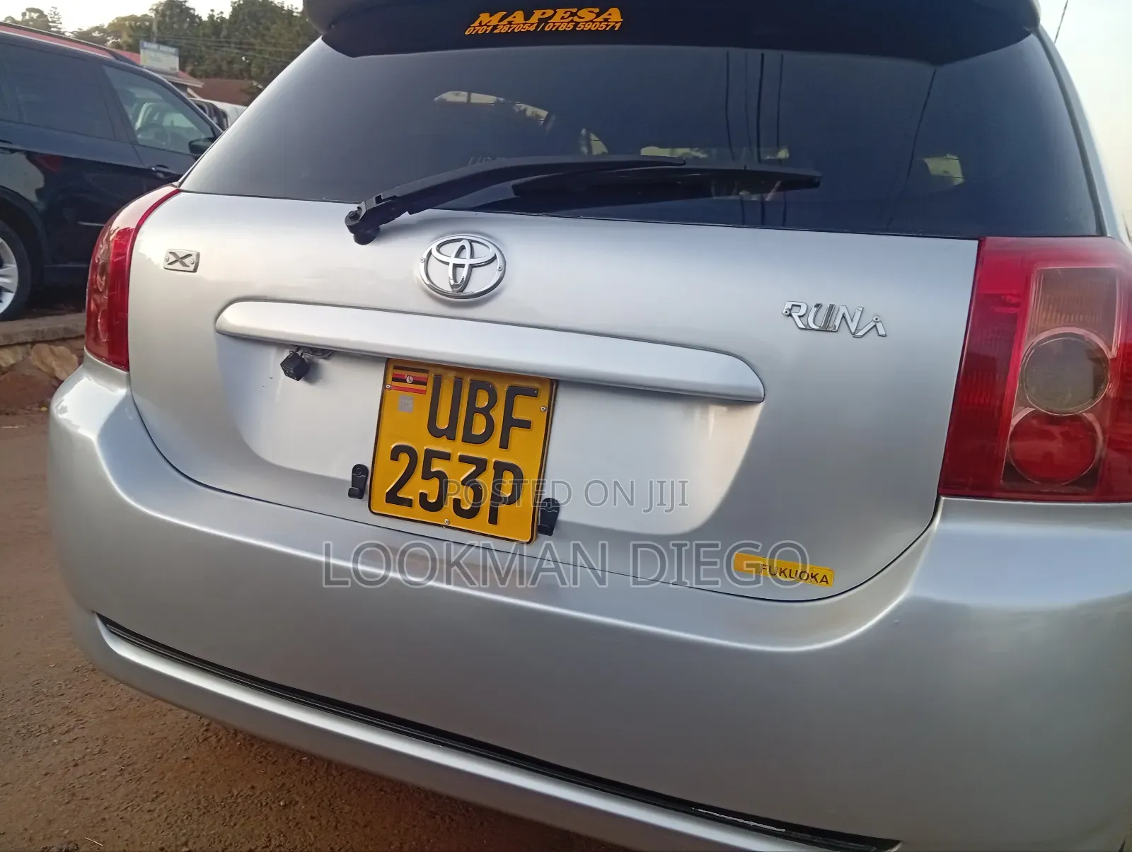 Toyota Allex 2007 Silver