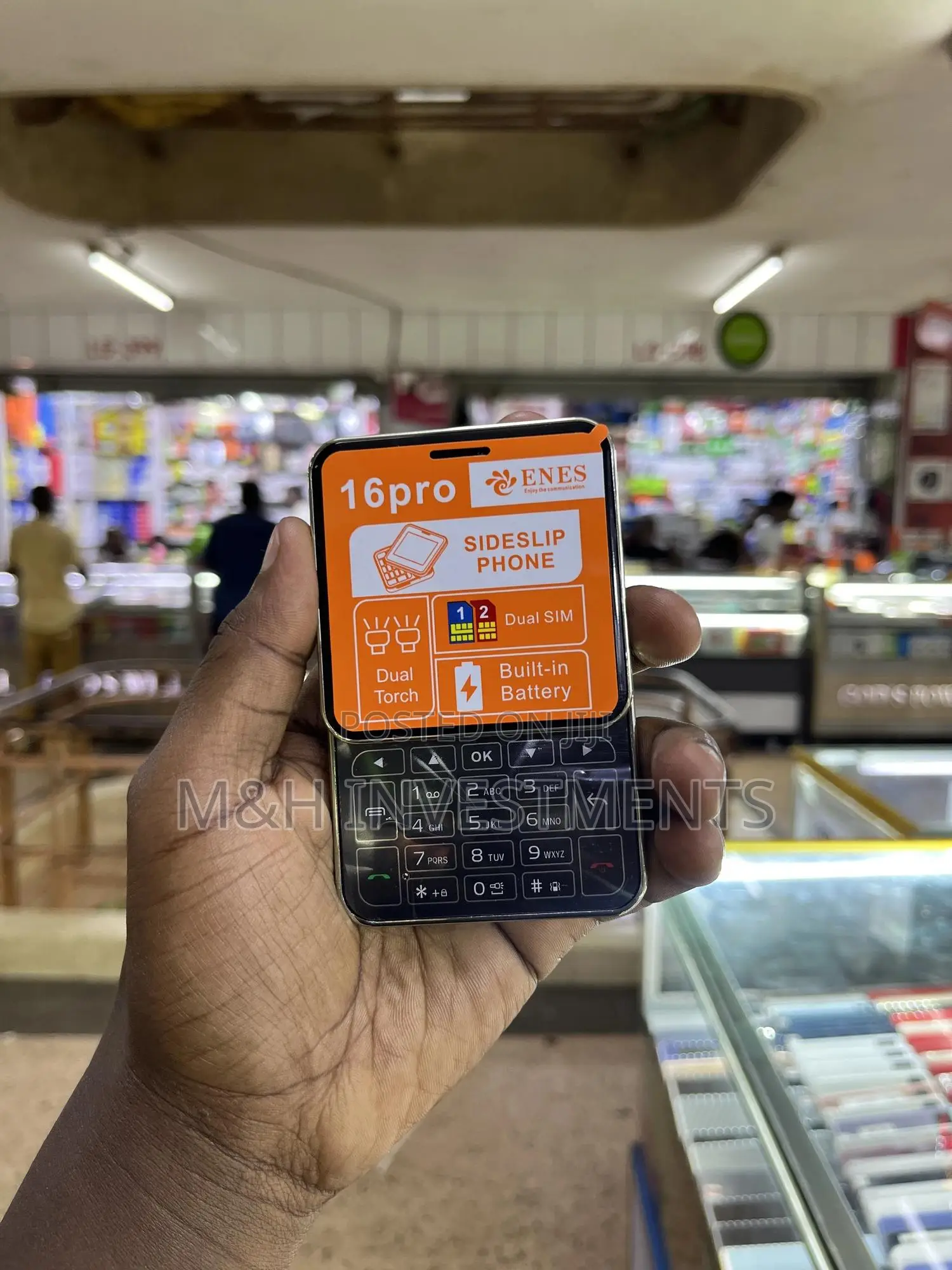 New Mobile Phone Blue