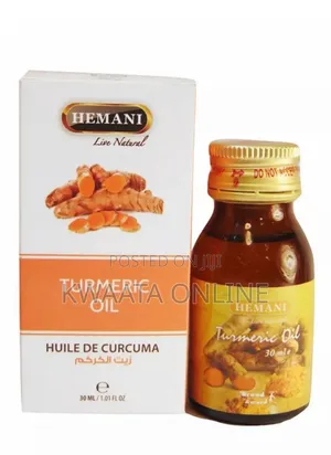 Turmeric Oil - 100% Natural Herbal Cold Pressed Essential Oil -30ml
