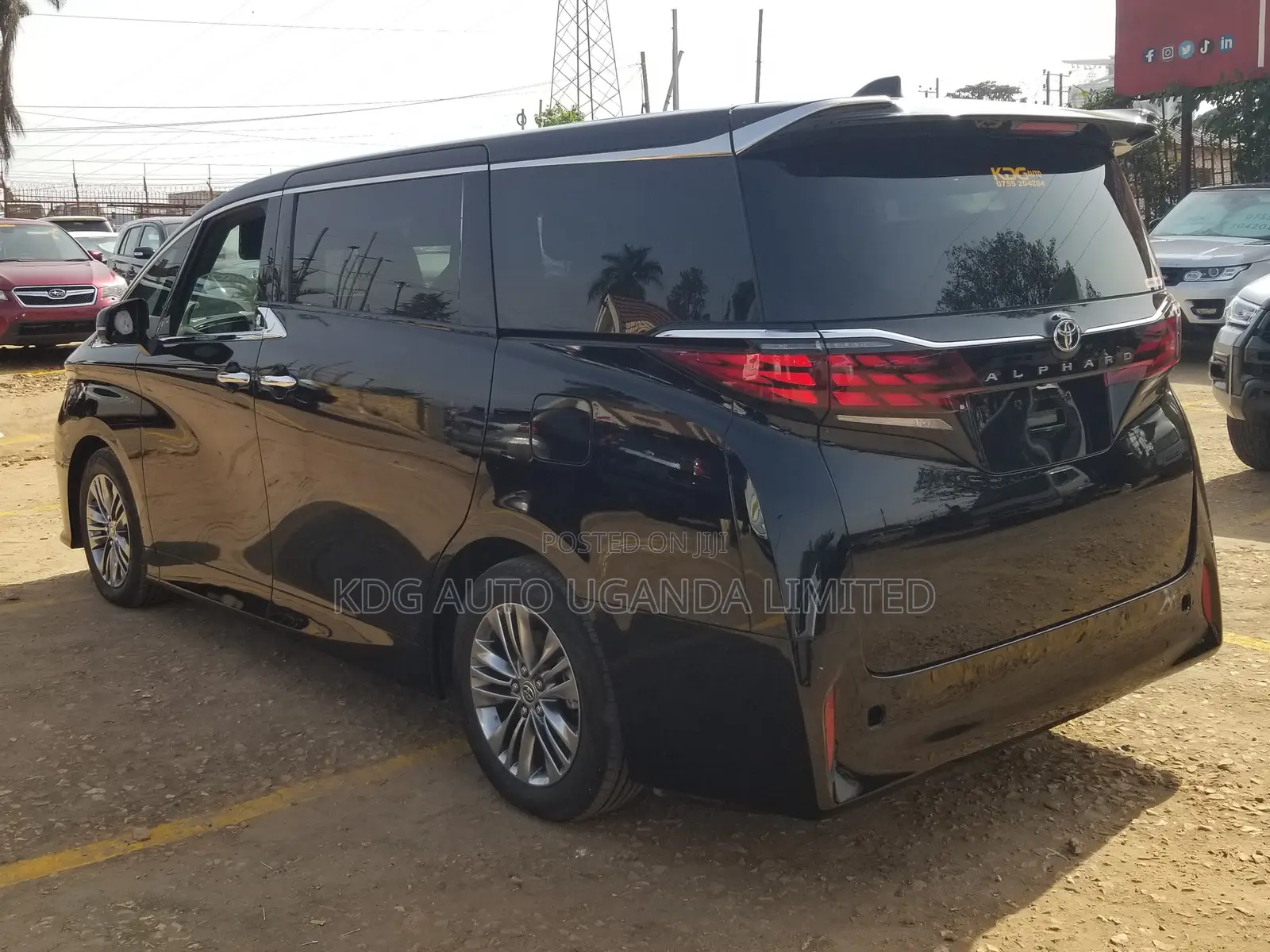 New Toyota Alphard 2.4 Petrol AWD 2023 Black