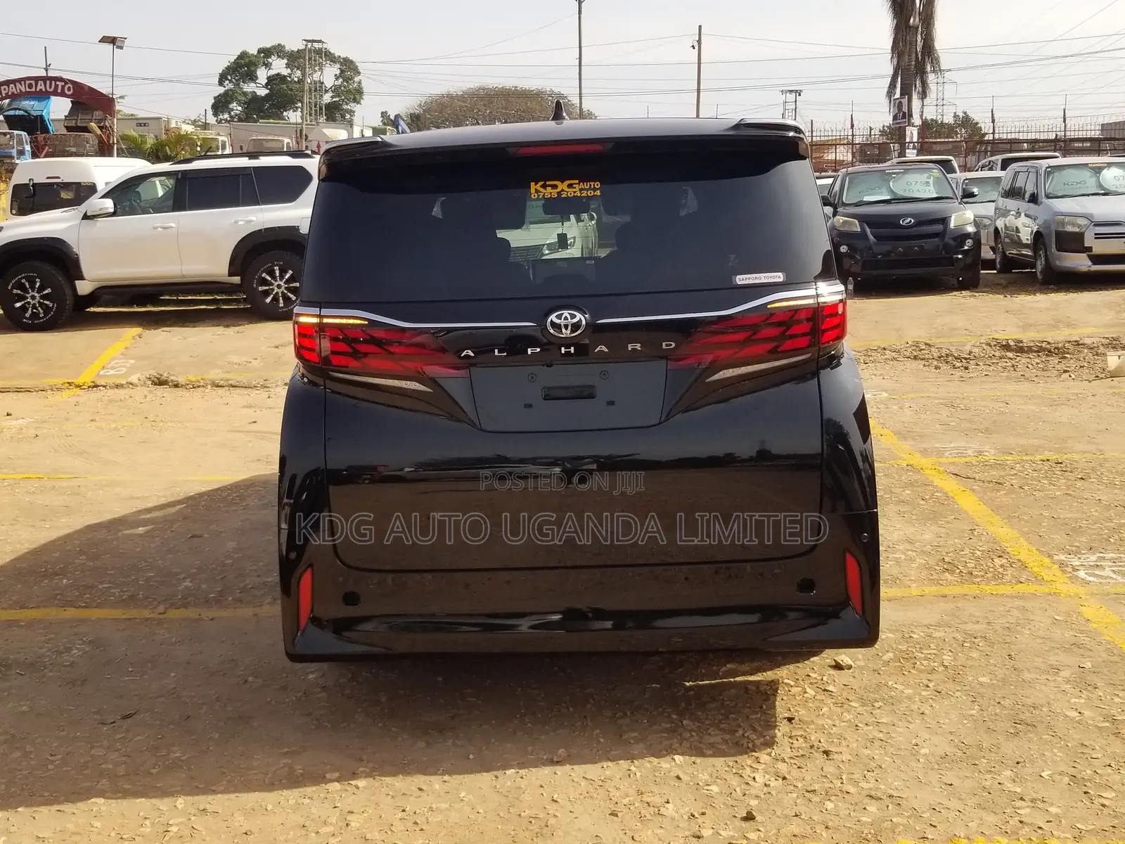 New Toyota Alphard 2.4 Petrol AWD 2023 Black