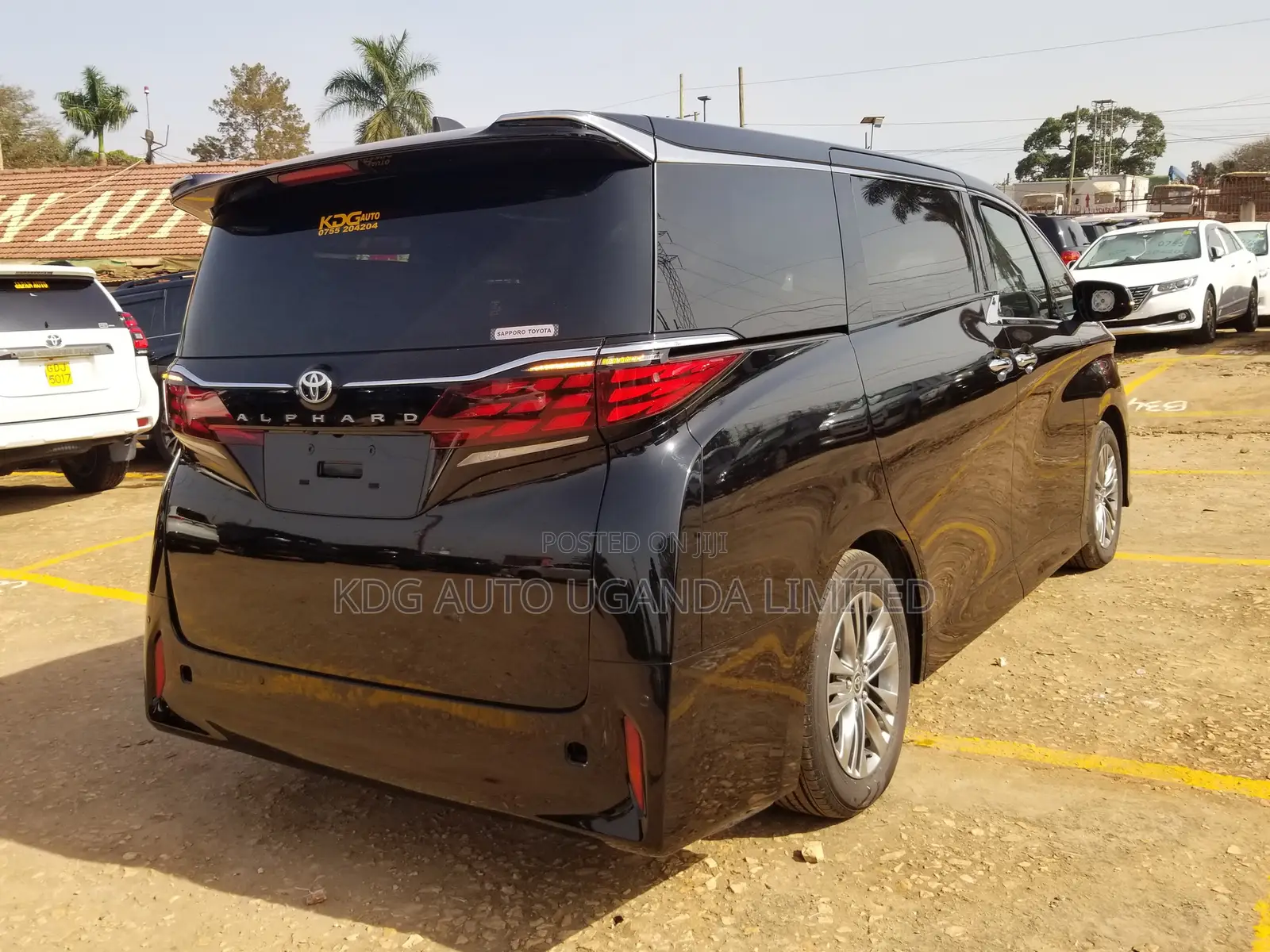 New Toyota Alphard 2.4 Petrol AWD 2023 Black