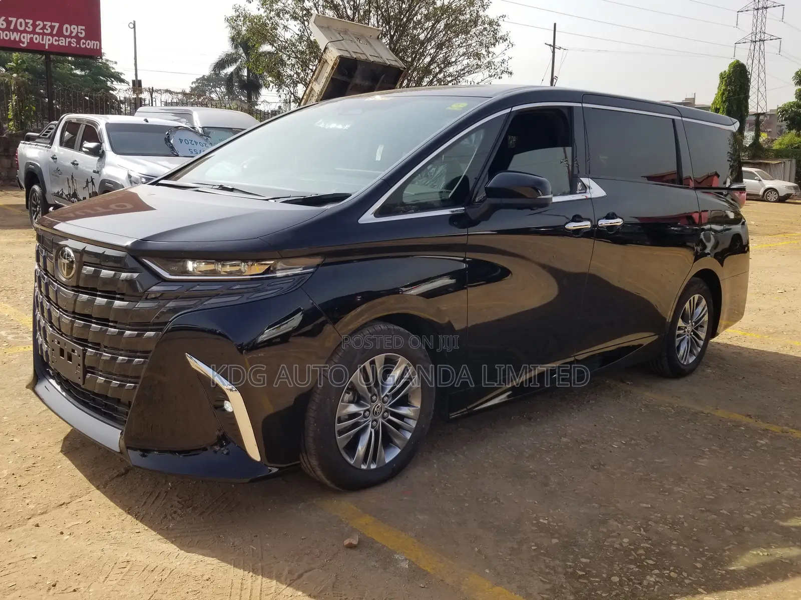 New Toyota Alphard 2.4 Petrol AWD 2023 Black