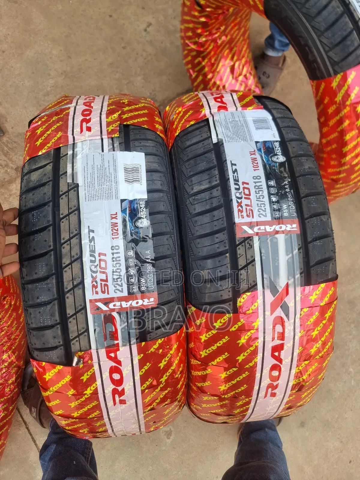 225/55r18 Roadx Tyres New .