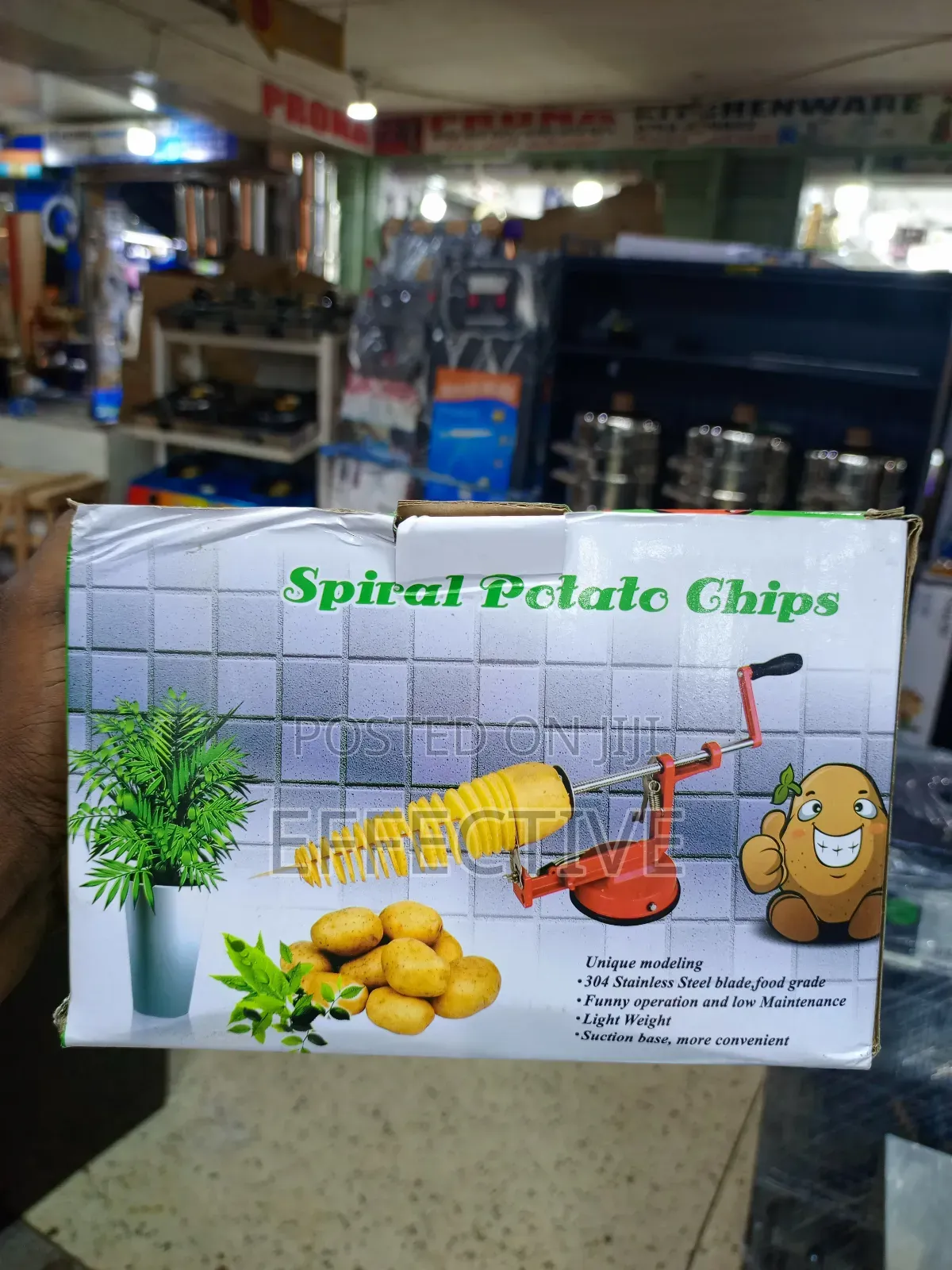 Manual Spiral Potato Slicer.