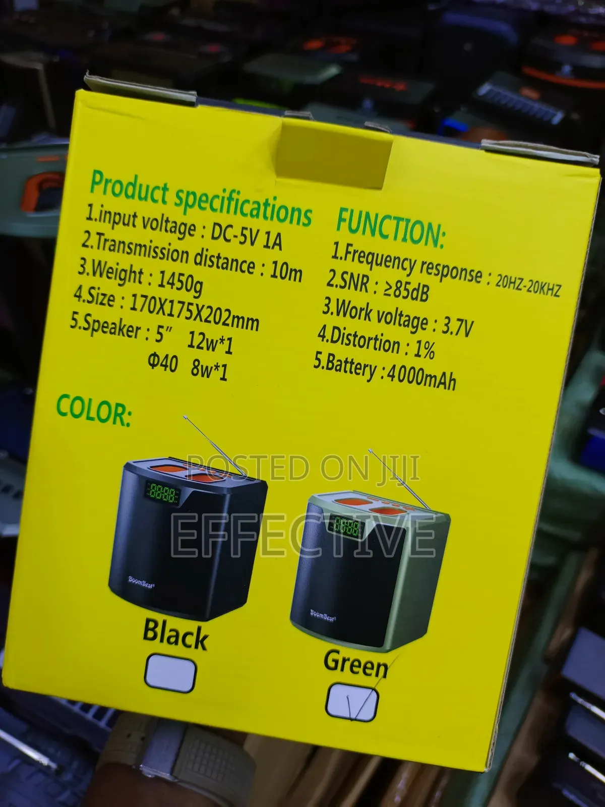 Boombest Ln-5326led Wireless Speaker.