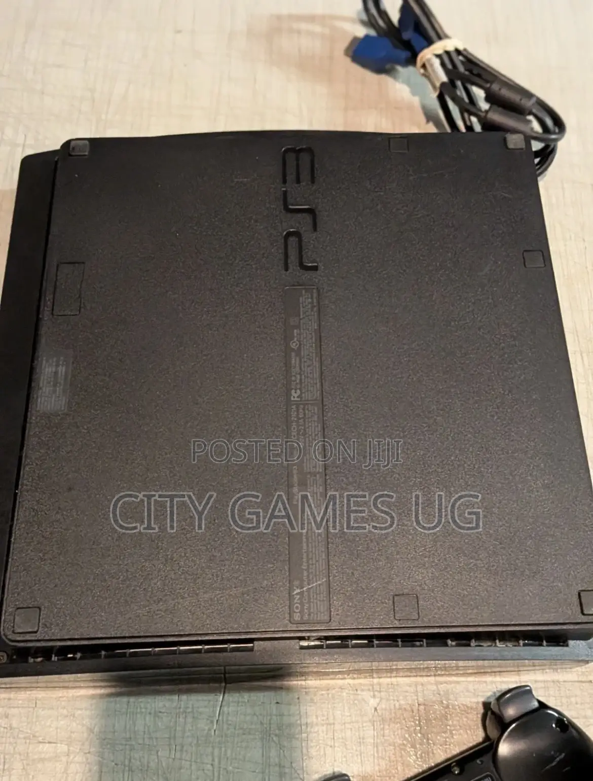 Playstation 3 Slim Ps3 Console 250gb With Cords and Controller