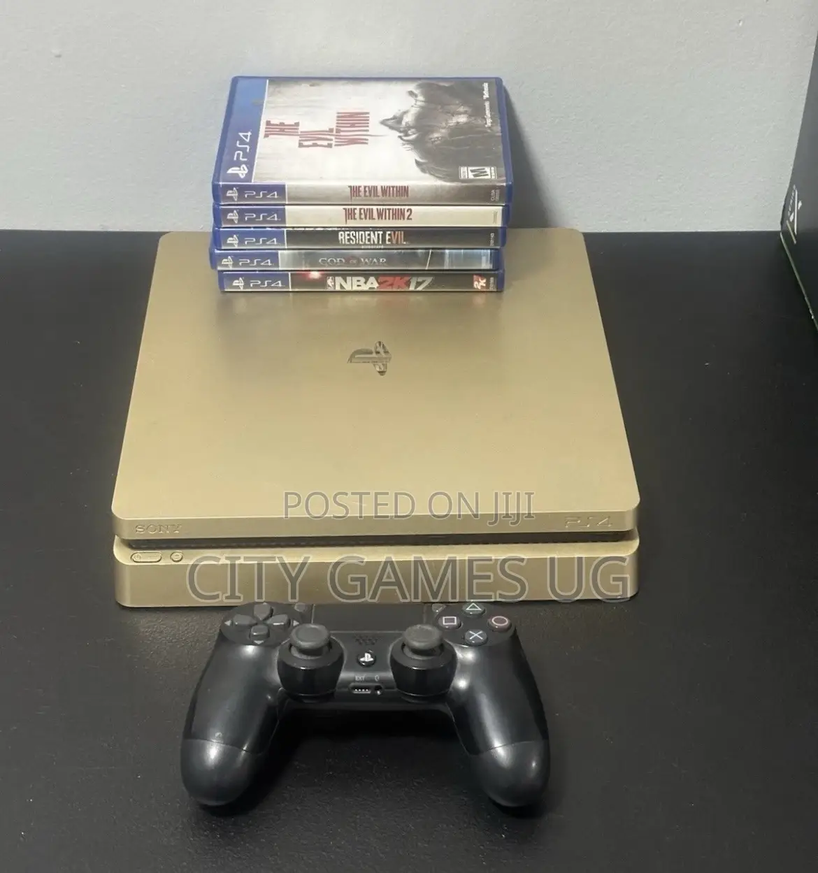 Sony Playstation 4 Slim Limited Gold Edition 500gb Gaming Console