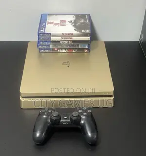Sony Playstation 4 Slim Limited Gold Edition 500gb Gaming Console