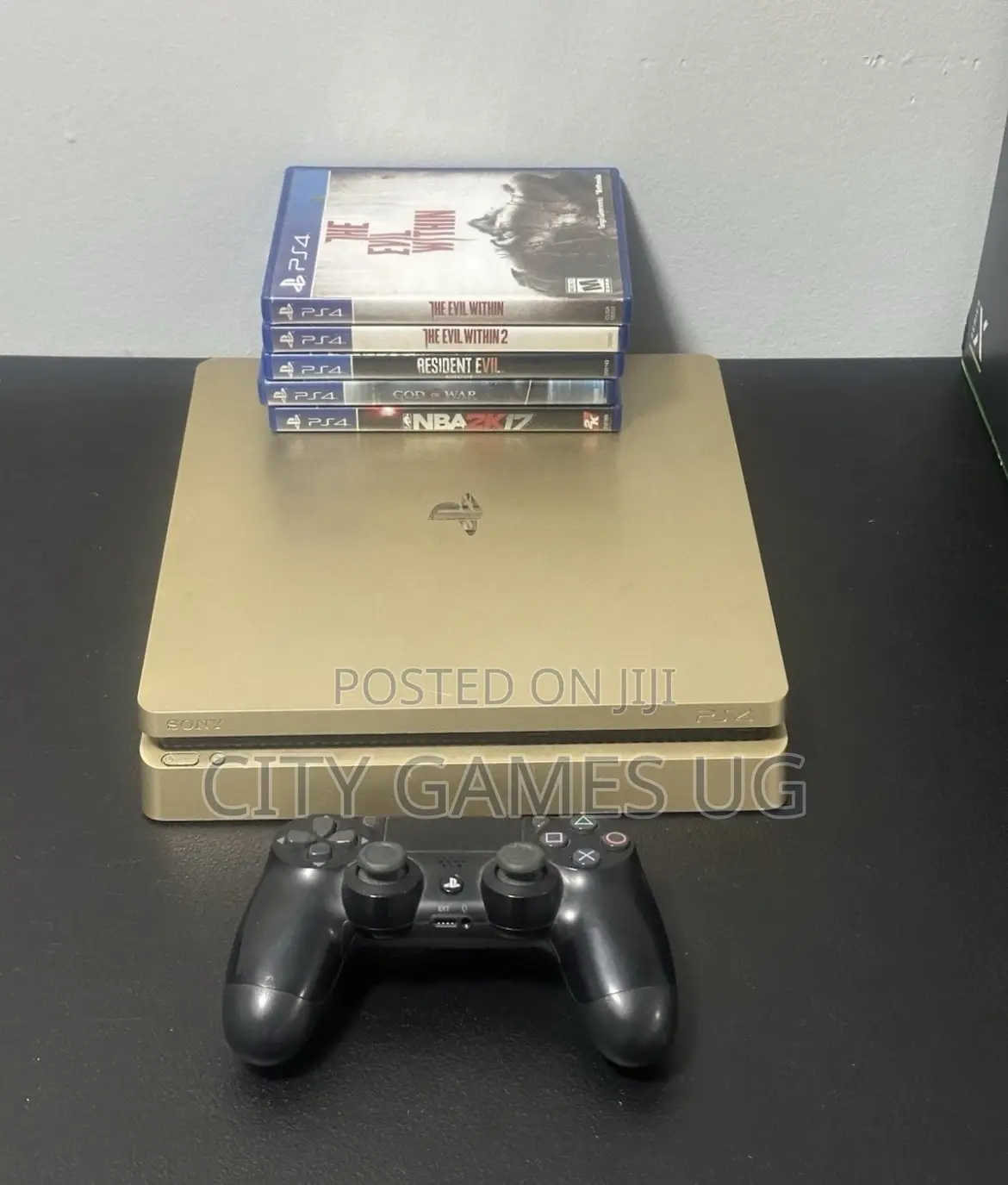 Sony Playstation 4 Slim Limited Gold Edition 500gb Gaming Console