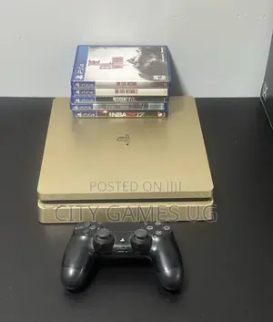 Sony Playstation 4 Slim Limited Gold Edition 500gb Gaming Console