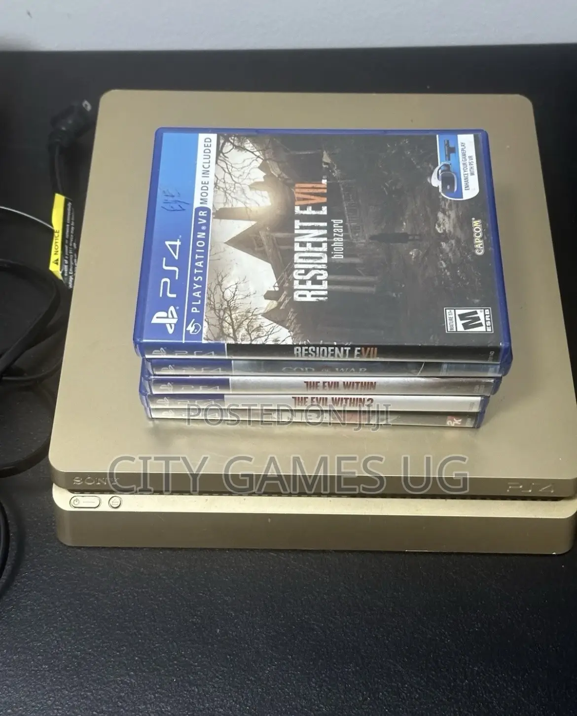 Sony Playstation 4 Slim Limited Gold Edition 500gb Gaming Console