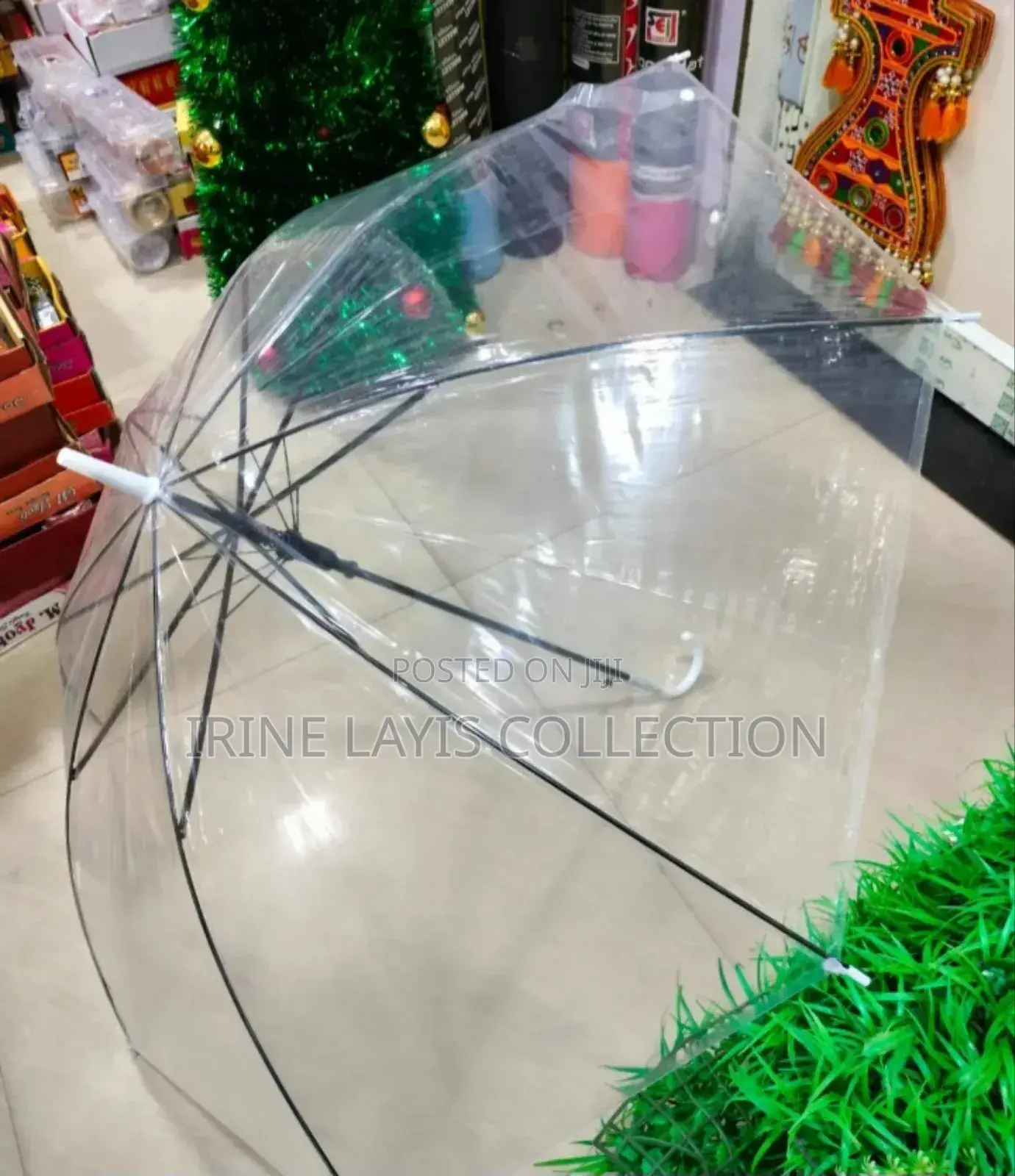 Transparent Umbrellas